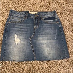 Jean skirt